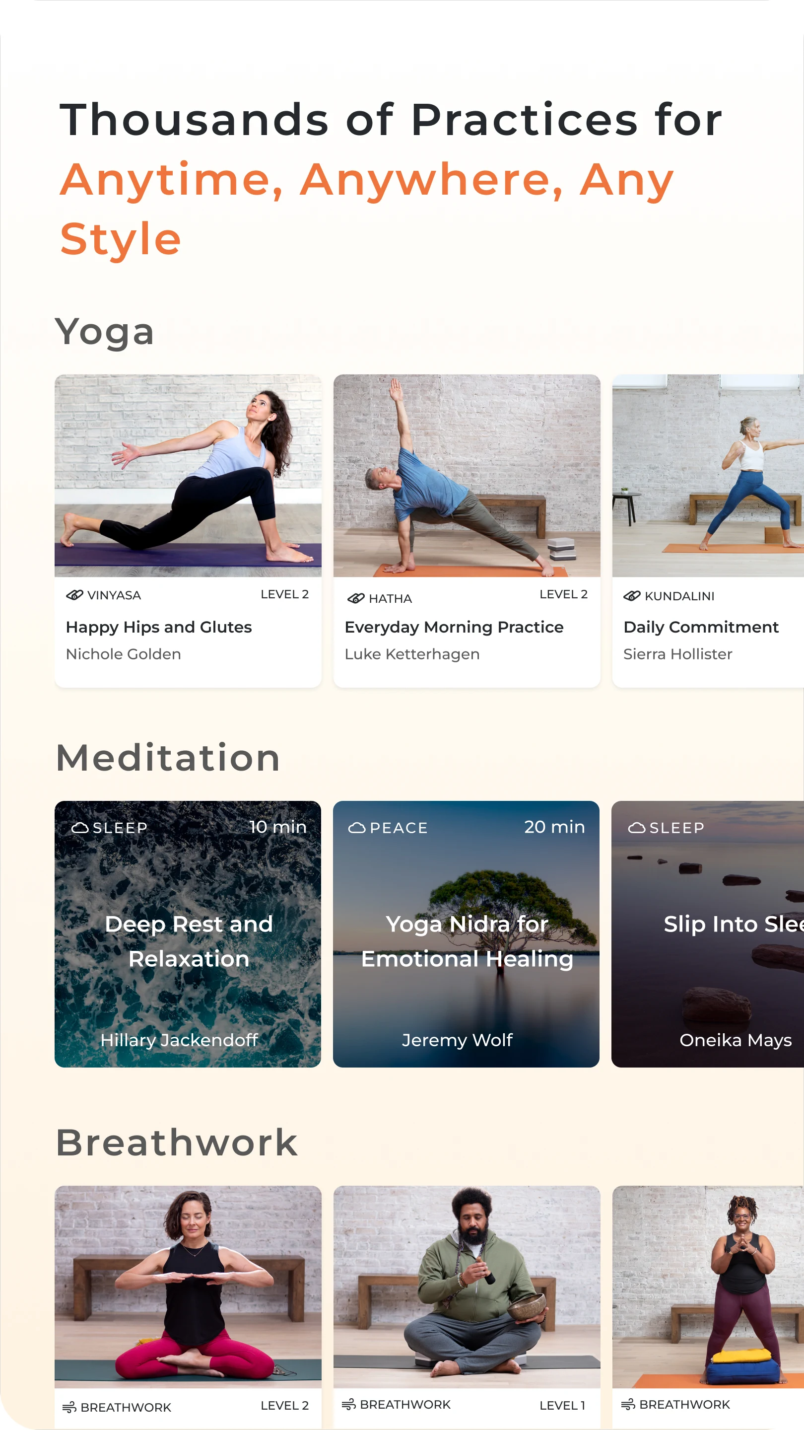 Yoga International screenshot